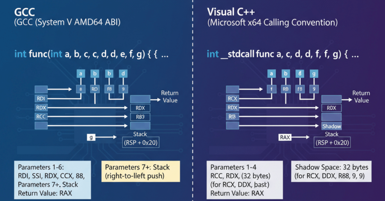 新C言語教室 - 第17回 スタックの使い方(x64での呼出規約)｜kzn