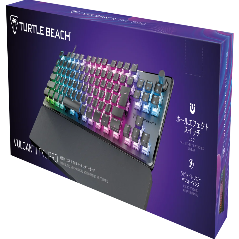 Turtle Beach Vulcan II TKL Pro: 磁気キースイッチの「互換性」を