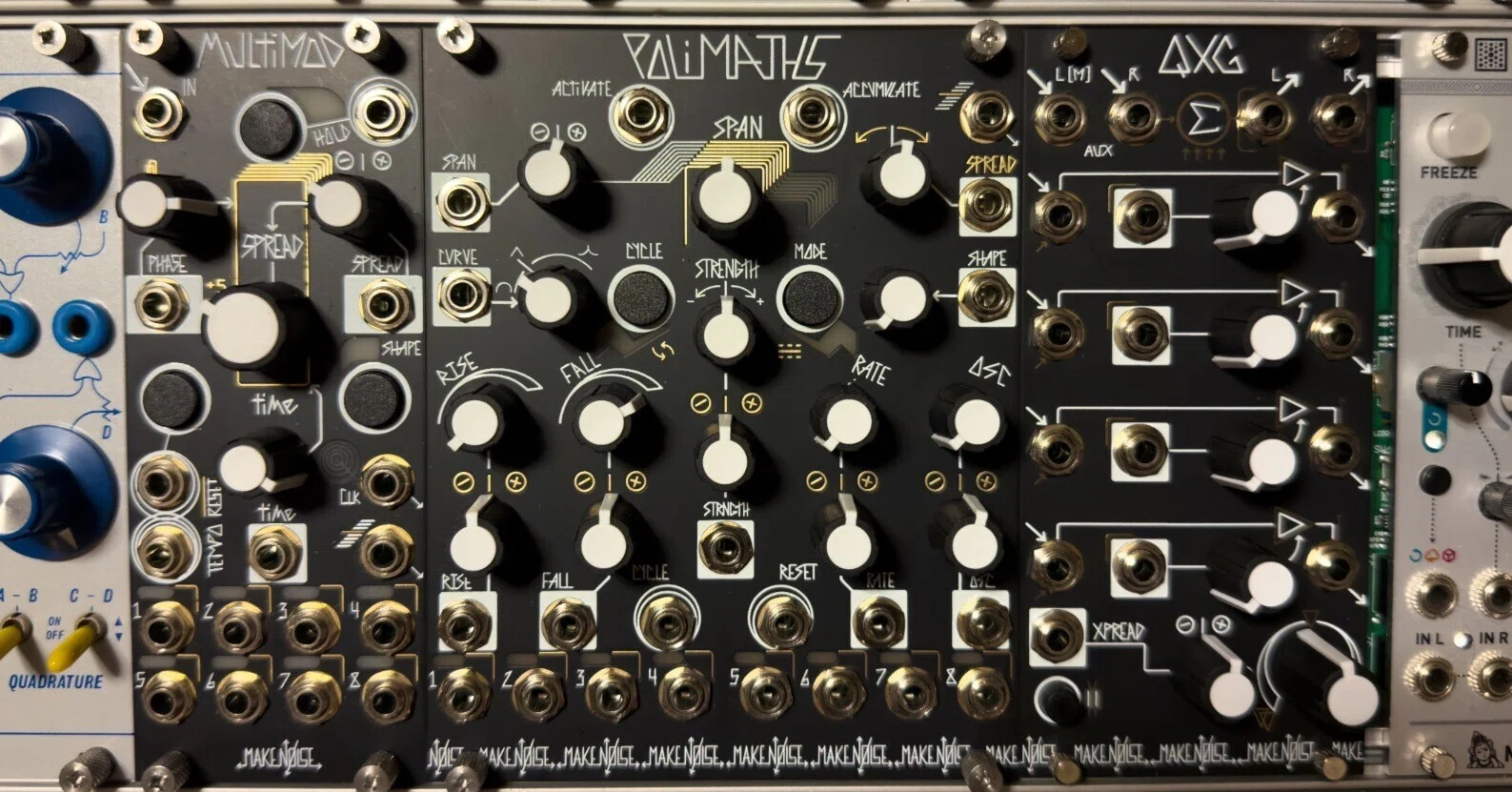 [ ほぼ新品 ] Make Noise Polimaths　モジュラーシンセ Make Noise Polimaths & QXG｜YJY2020