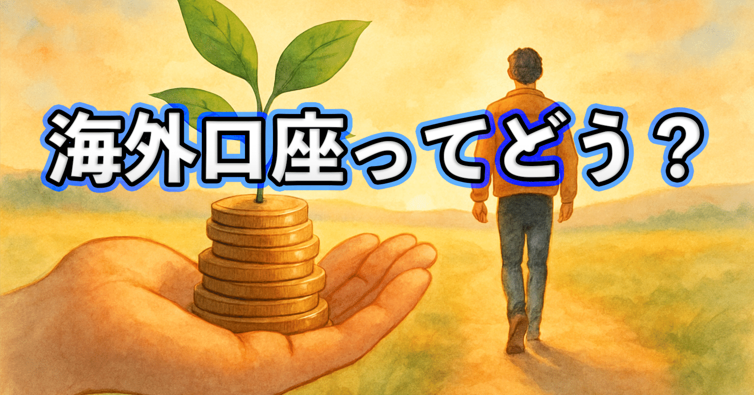 海外銀行口座】海外の銀行口座って本当に必要？騙されないための賢い選び方｜Takahiro Sakashita