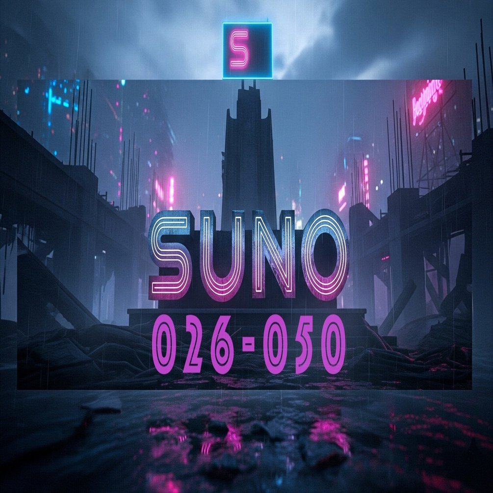 SUNO/026-050】 AIがマイニングする中心空洞への人間観点の価値｜productive Rest