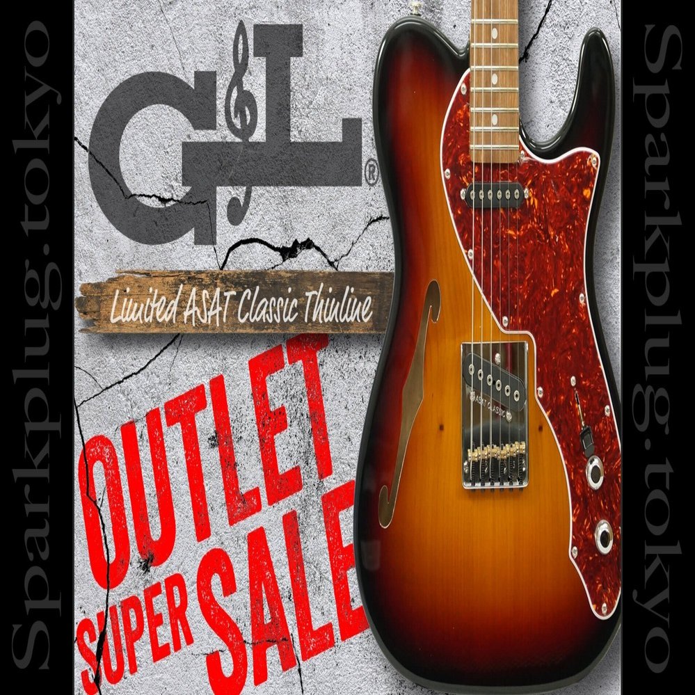 G&L祭り！USAメイドの限定モデル「Limited ASAT Classic Thinline