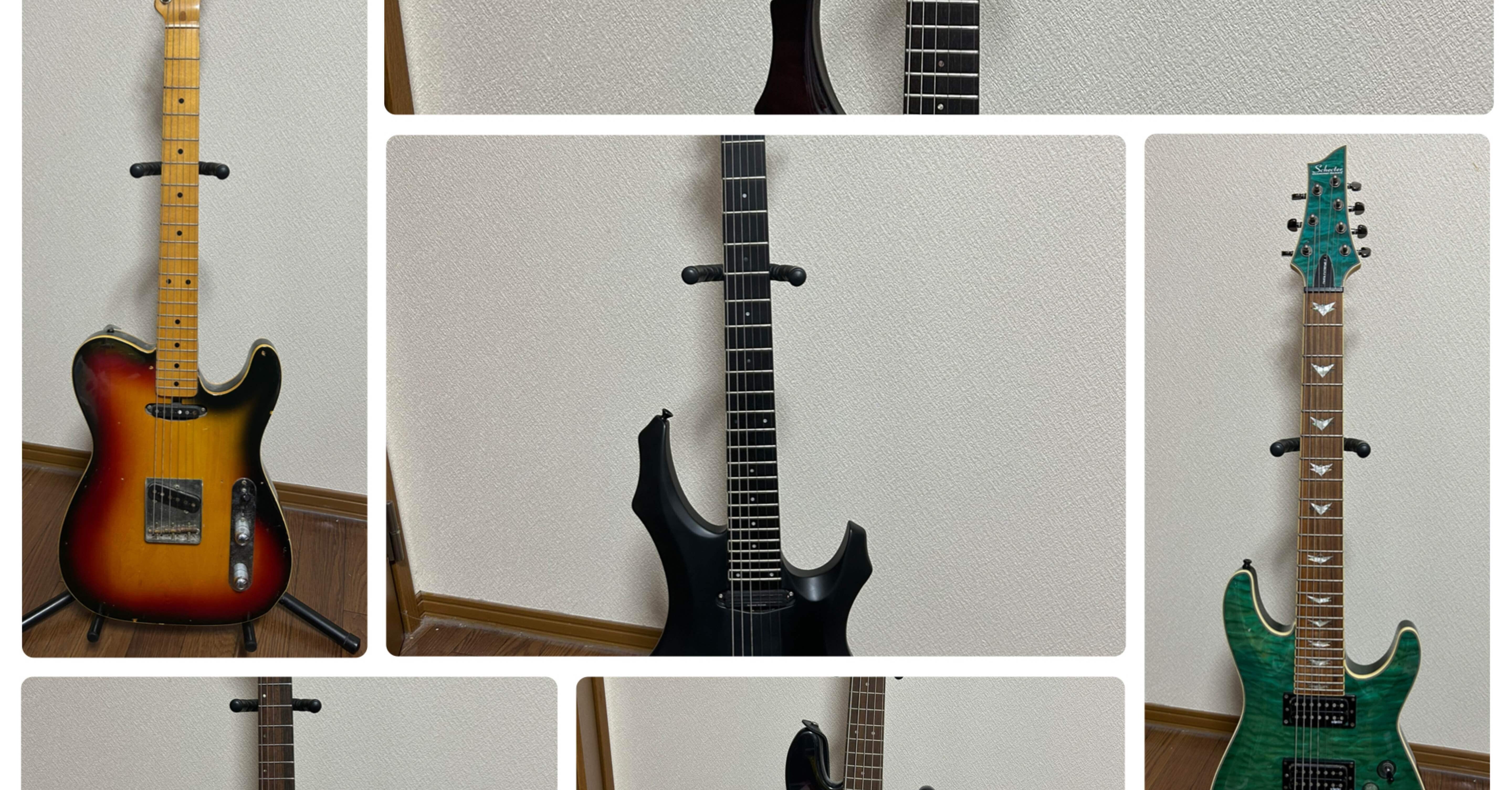 ギター、エフェクターなど機材関係について(2025年10月時点)｜高峰 道哉