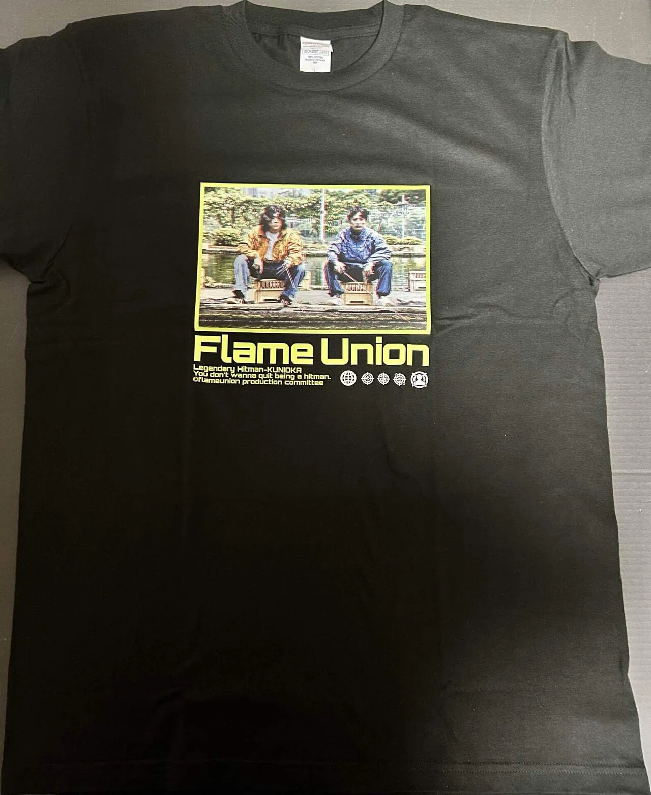 最強殺し屋伝説国岡のTシャツ｜ユーイチ