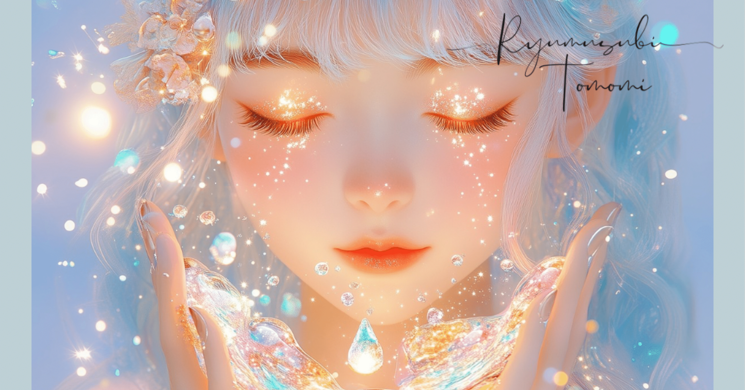 神々とAIアートでつながる物語：瀬織津姫｜龍結びTomomi