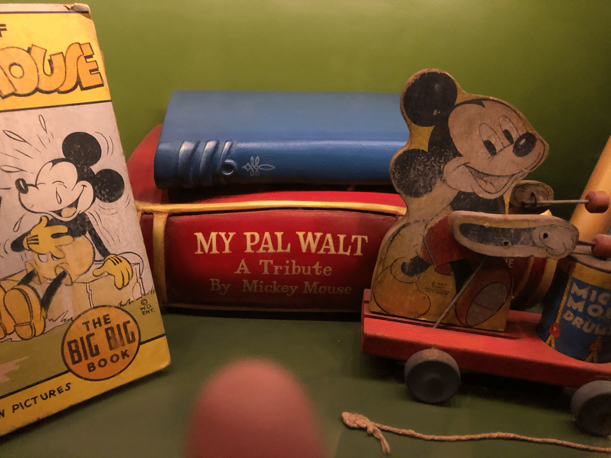 本棚発送用】ヴィンテージ チトセ ディズニー ミッキー アンティーク