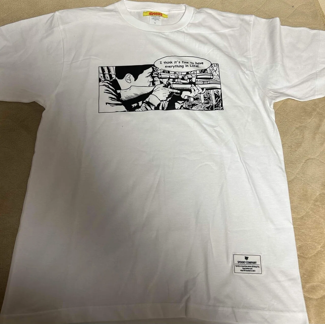 最強殺し屋伝説国岡のTシャツ｜ユーイチ