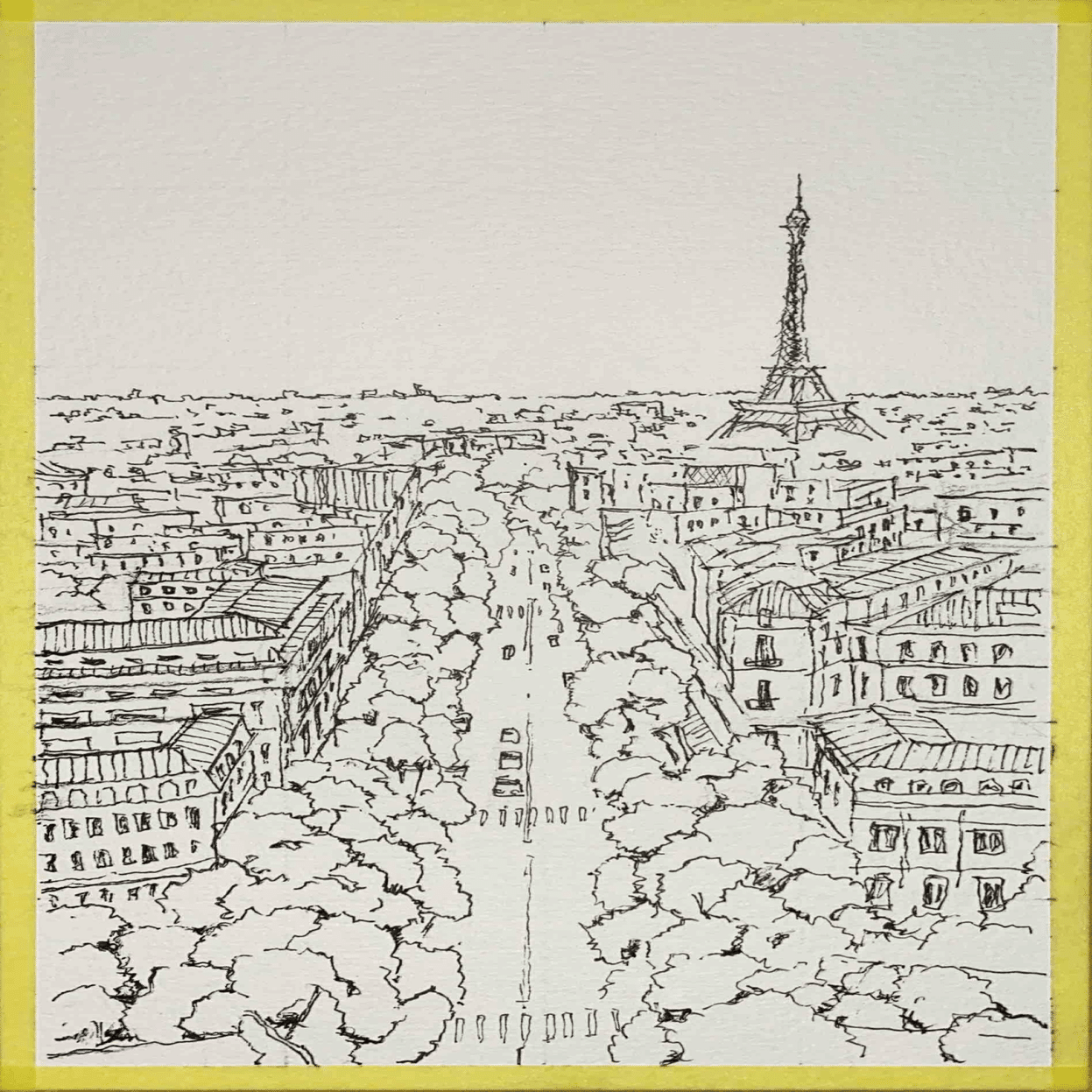 第1回 ペンと水彩で描く遠近感｜写真で学べるワークショップ講座｜TAKA