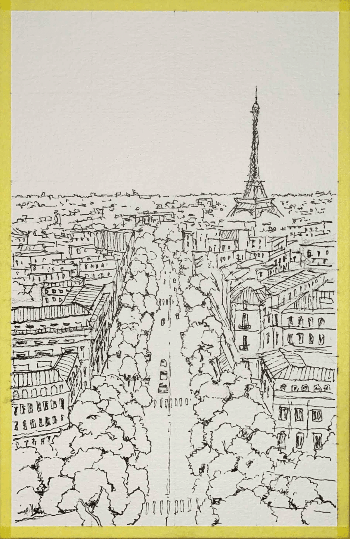 第1回 ペンと水彩で描く遠近感｜写真で学べるワークショップ講座｜TAKA