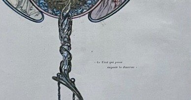 学生時代にみた作品⑦】ミュシャ《通り過ぎる風が若さを奪い去る》｜きぬ