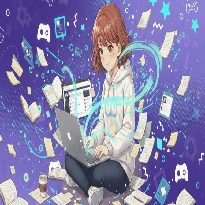 Podcast有り】AIが僕を「整理の呪縛」から救った話：Discordを最強メモ帳にするChrome拡張機能「DiscPost」｜kmzk_dev