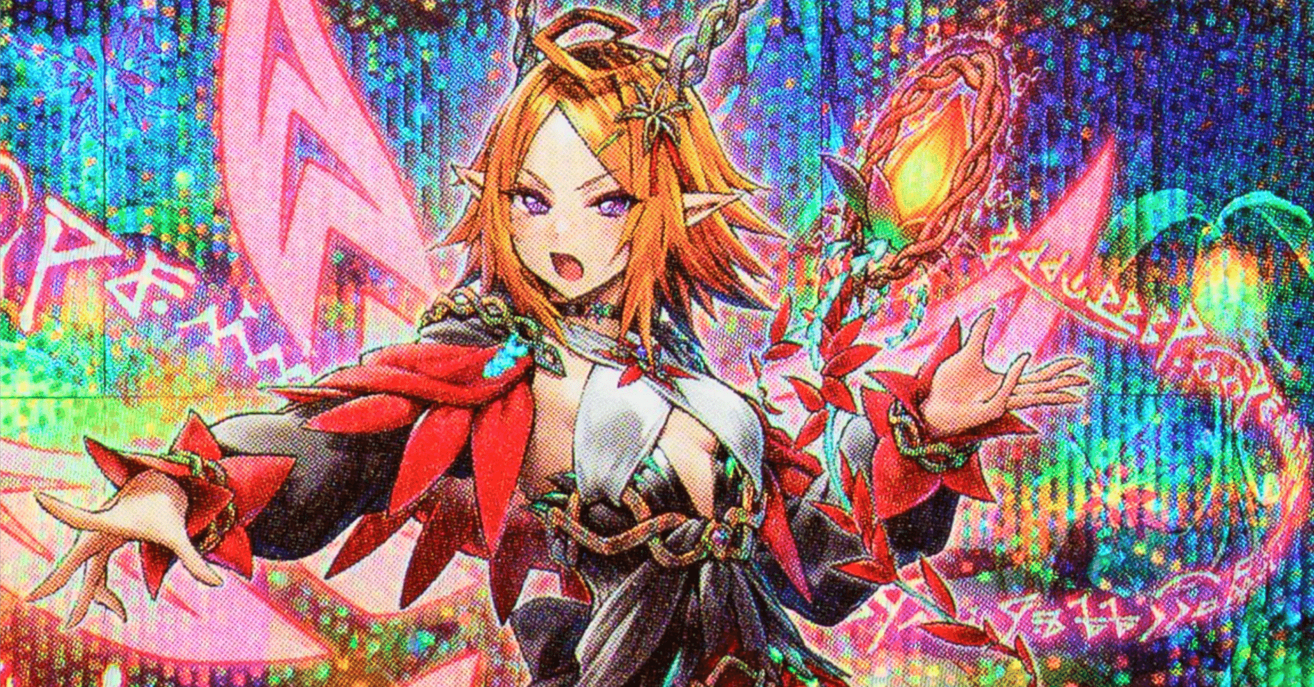 遊戯王OCG 構築済み 黒魔道 白き森 エルフェンノーツ 遊戯王の日 使用