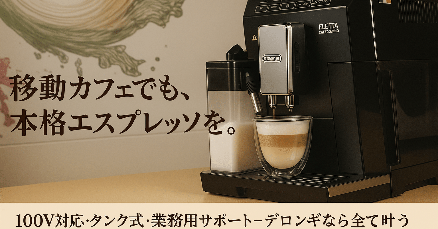 業務用 デロンギ 全自動 コーヒーマシン ディナミカ （エスプレッソマシン） レンタル] デロンギ ディナミカ 全自動コーヒーマシン ECAM35055のお