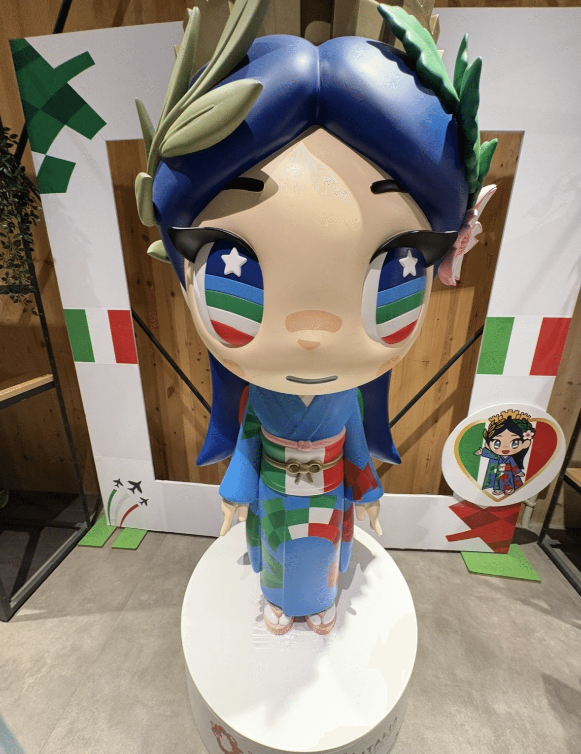 EXPO2025 大阪万博 イタリア館 イタリアちゃん 記念 Ciao! ミャクミャクに新しいお友達✨ イタリアパビリオンの