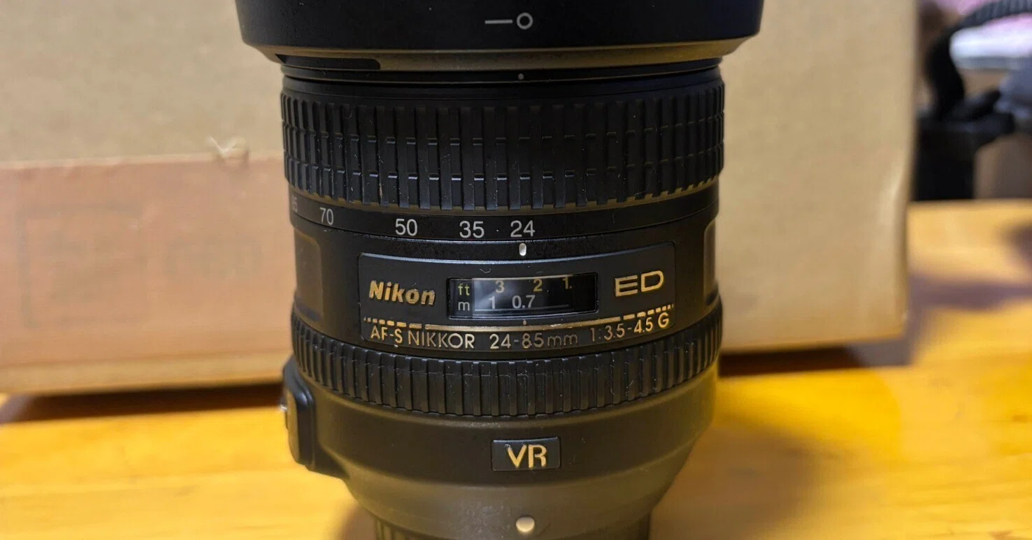 美品 Nikon AF-S 24-85mm 3.5-4.5 G ED #286 NIKON AF-S NIKKOR 24-85mm f/3.5-4.5G ED VRを買いました｜谷岡担当