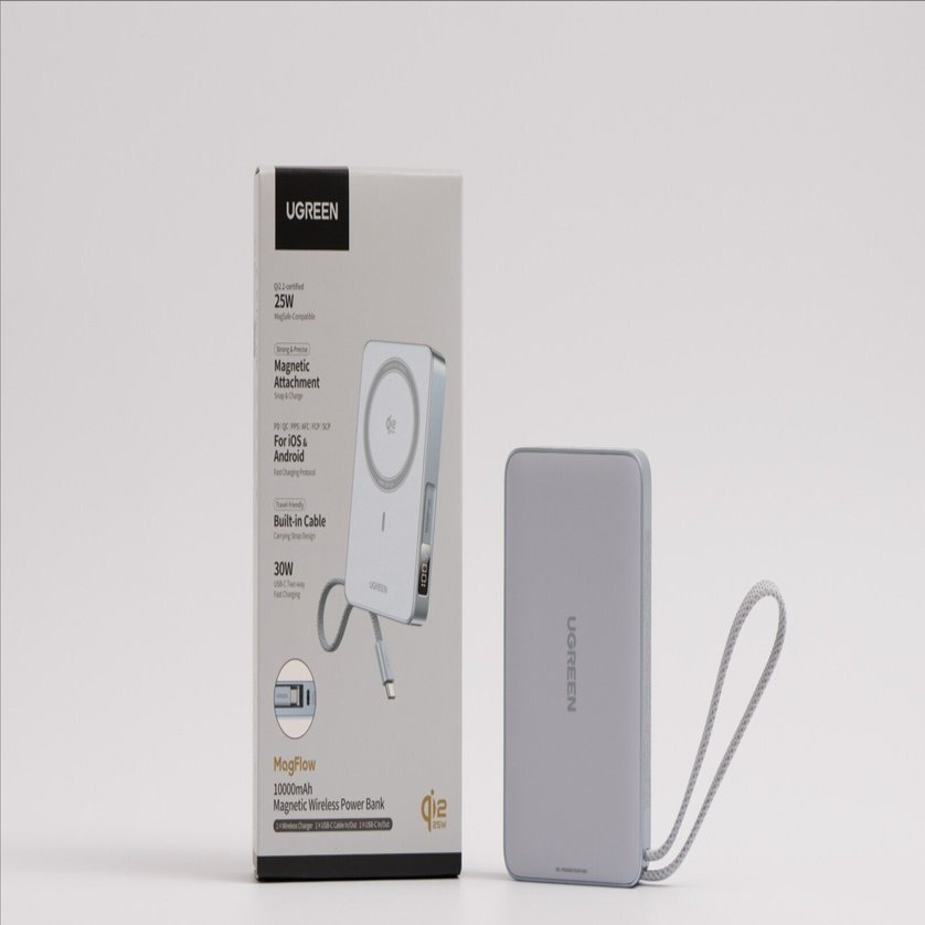 UGREEN MagFlow Qi2 25Wモバイルバッテリーをレビュー！iPhone 17を