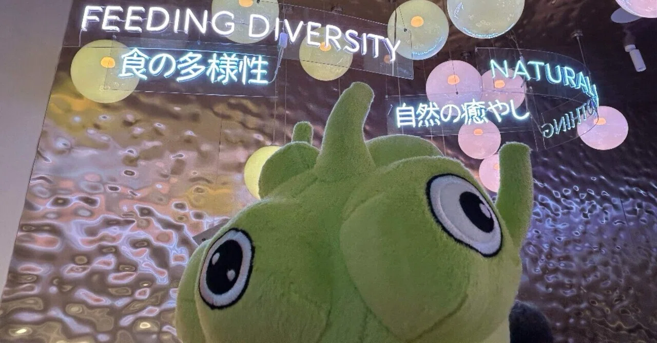 レネちゃんにやっと会えた(万博に行った)｜ゆぴぴ