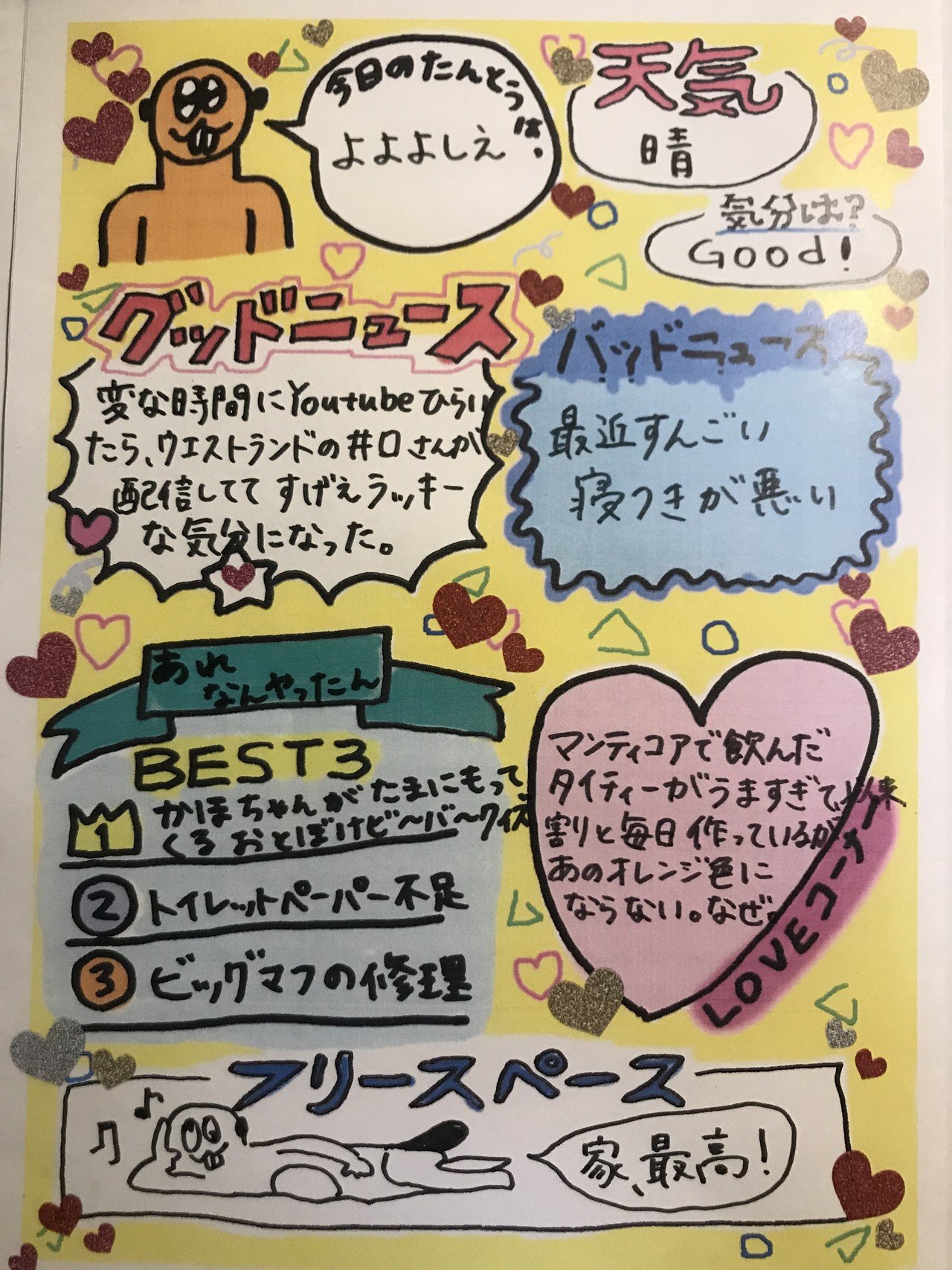 うっす みんな調子どう よよよしえ おとぼけビ バ Note うっす みんな調子どう よよよしえ おとぼけビ バ Note