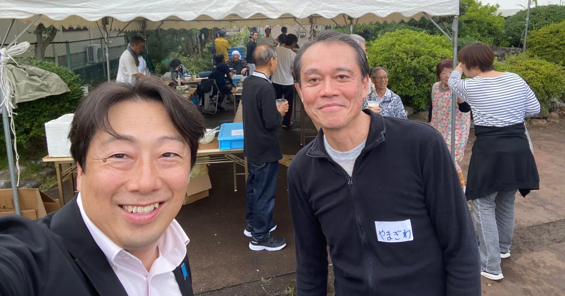 妻の運転で色々とまわり】｜自由民主党 衆議院議員 内山航