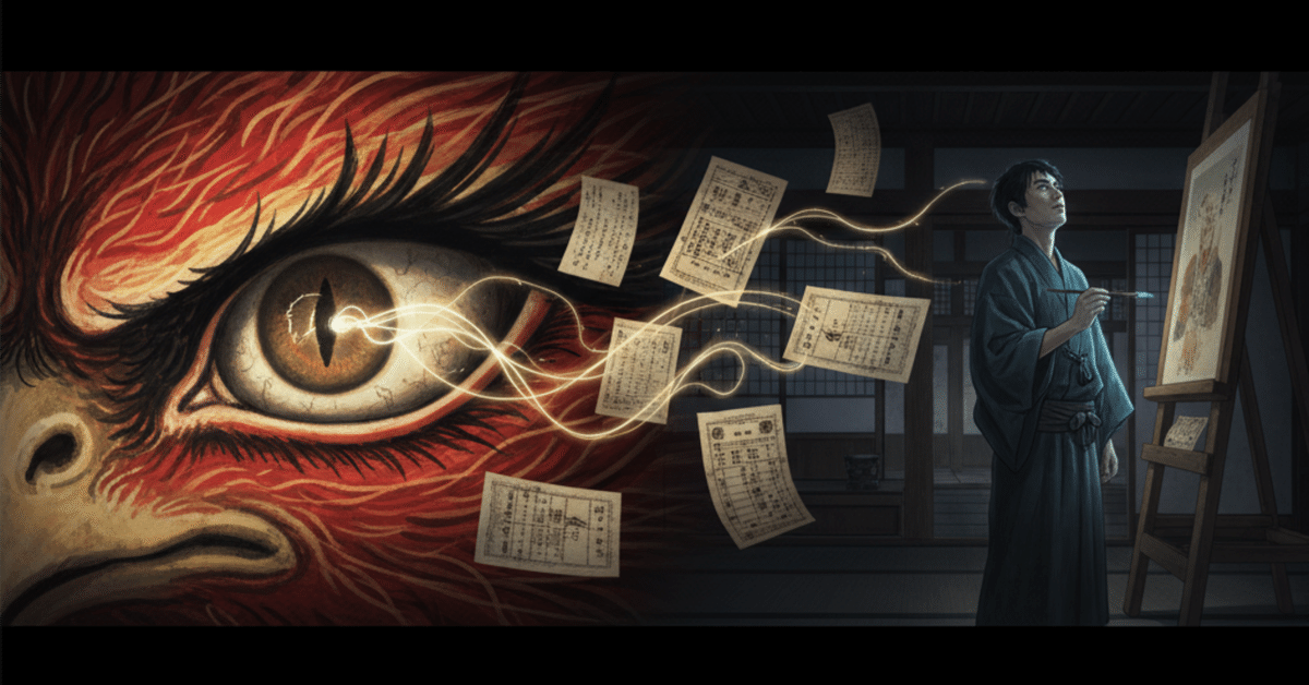 鳳凰の貌』-葛飾北斎「八方睨み鳳凰図」の謎-｜深山 伶（みやま れい