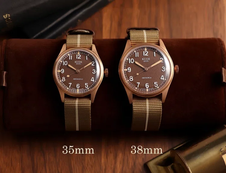 時計好きトレーニーがKUOE「OLD SMITH 90-002 ブロンズモデル 38mm」を
