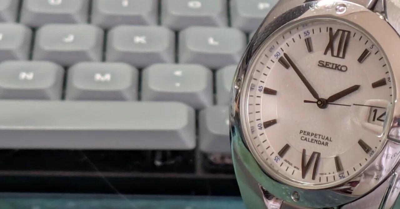 No.182 | Seiko | 8F32-0010 | カレンダー合わせで手間がかかる時計