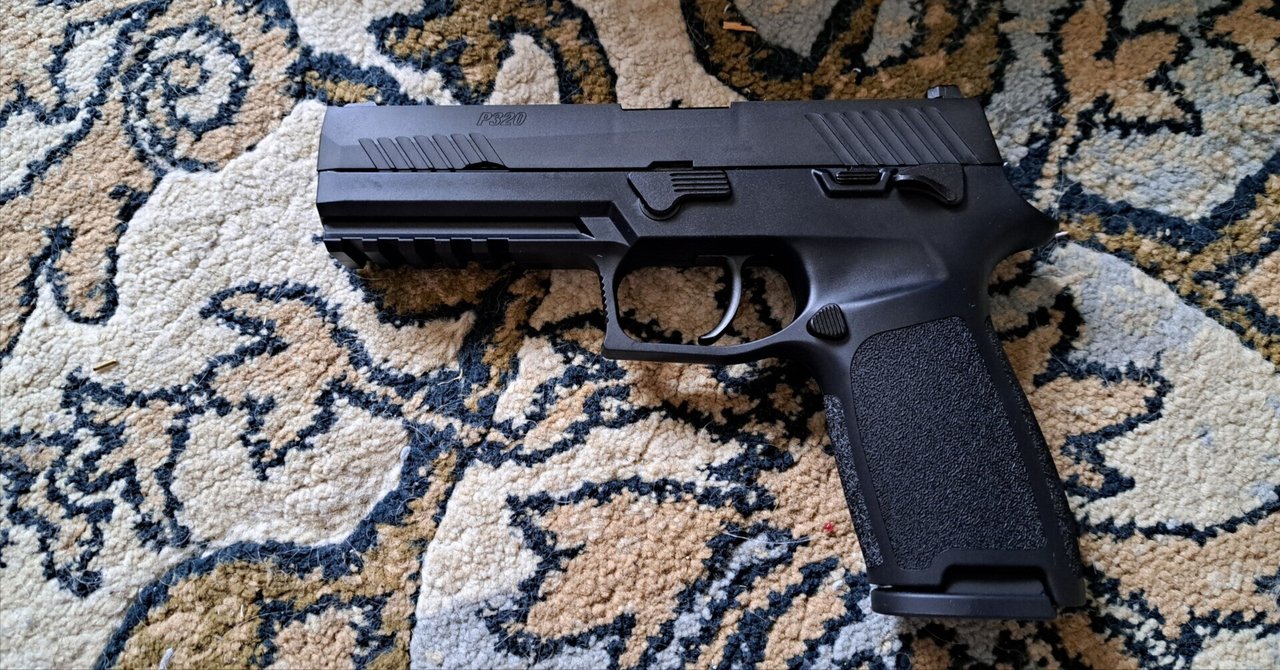 東京マルイ SIG P320 フルサイズ ガスガン 5本付き 東京マルイ P320