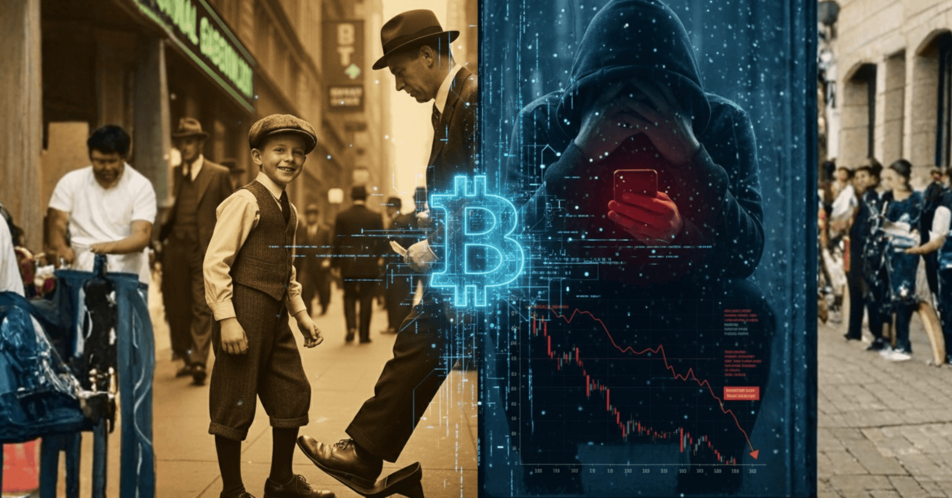 靴磨きの少年は、もうBTCを語らない―メタプラネット株価暴落が告げる「本当の買い場」と市場サイクルの残酷な真実とは｜コインでリッチLab