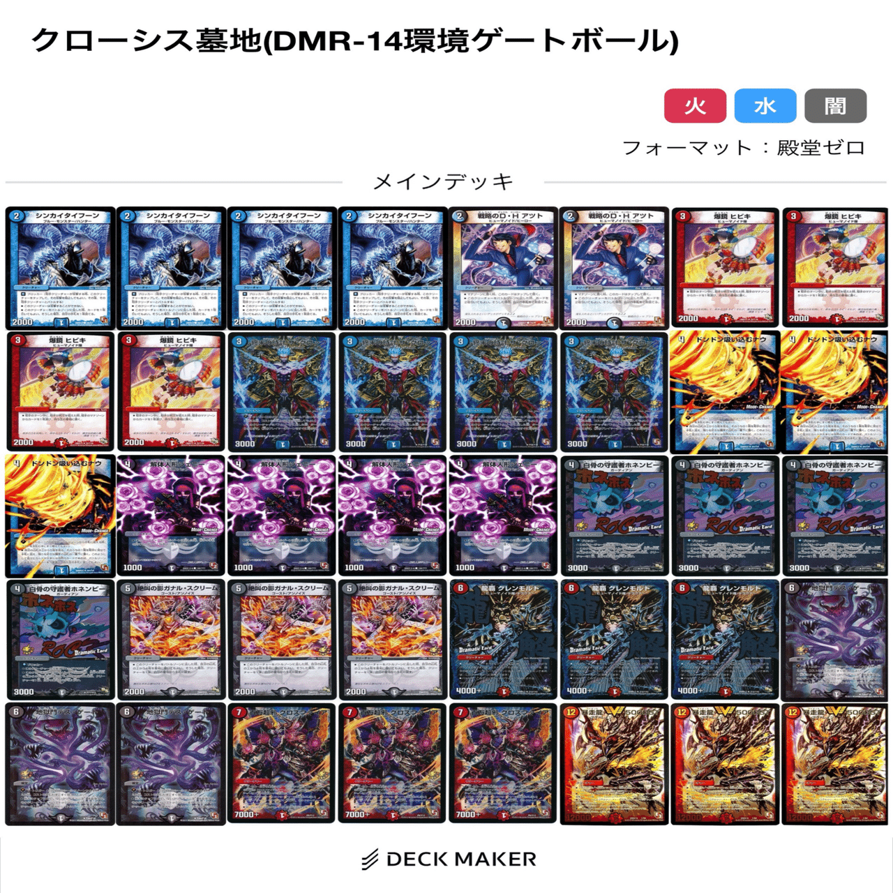 デュエマ】DMR-14環境研究【ゲートボール】｜Parolecriture