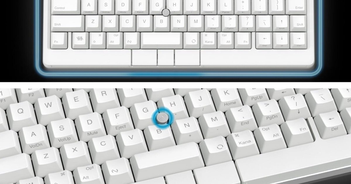 HHKB Studio日本語配列：ポインティングスティックで「マウス不要」へ