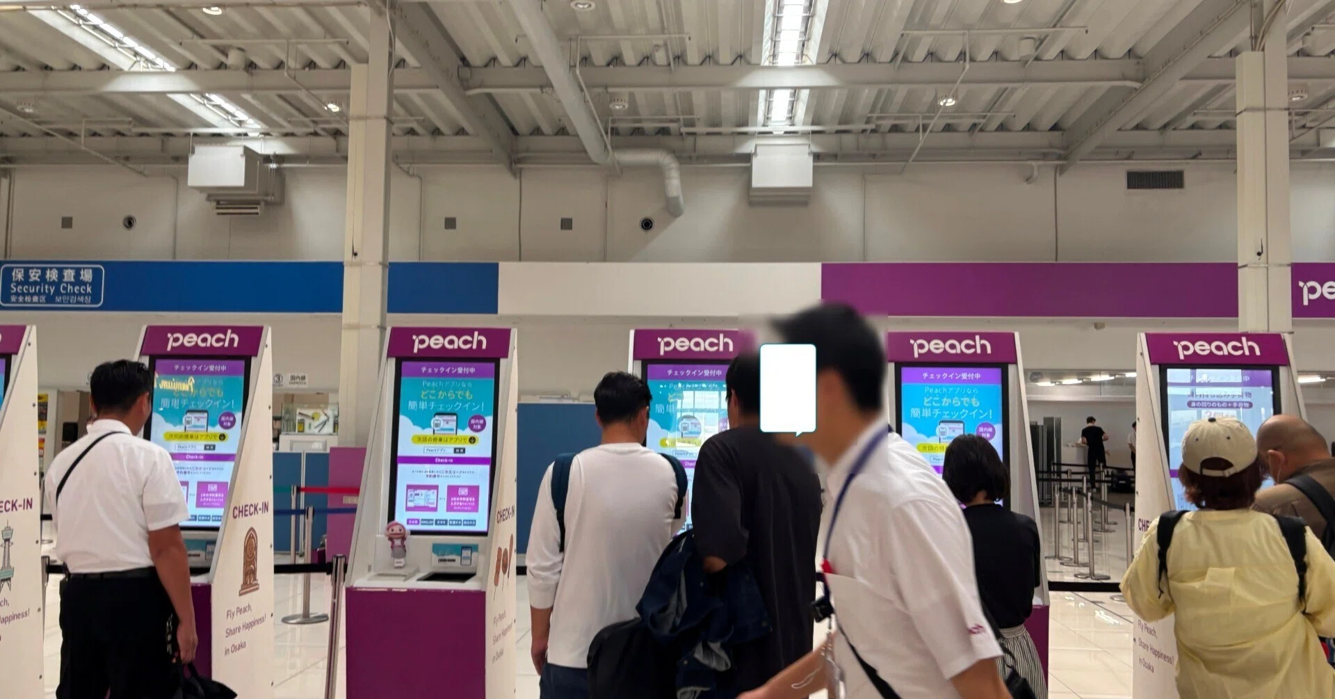 関西空港第2ターミナル 国内線Peach（ピーチ）チェックイン完全ガイド