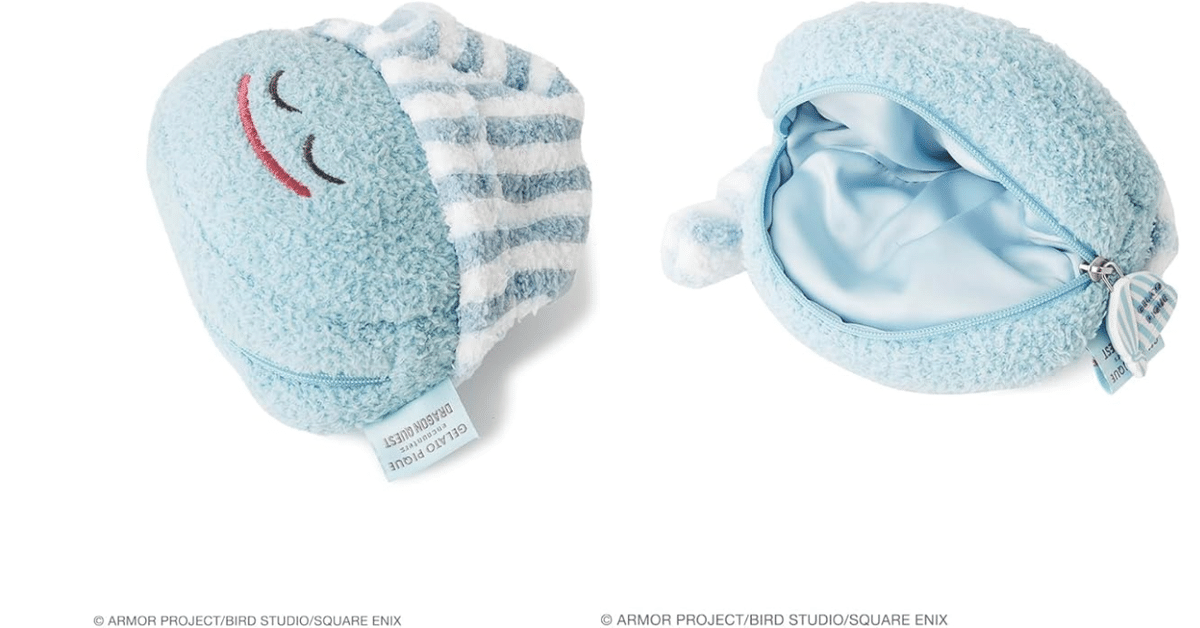 ジェラピケ ドラクエ スライムニットポーチ gelato pique ジェラピケ