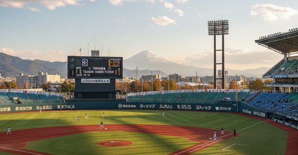 野球場図鑑／小瀬スポーツ公園野球場｜蘭兵衛