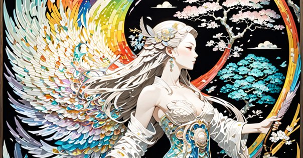 user_5e436d8a【AIアート】白龍と花の姫シリーズ3点木花咲耶姫 user_5e436d8a【AIアート】白龍と花の姫シリーズ3点木花咲耶姫