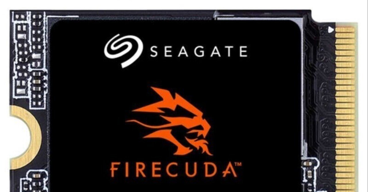 本日見つけた掘り出しモン!】SEAGATE FireCuda 520N 2TB PCIe SSD M.2