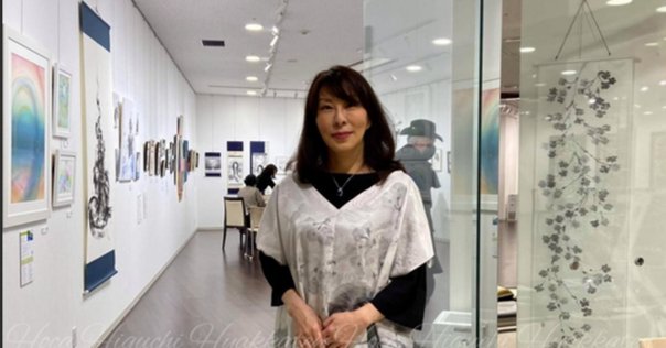 山下まゆみ 窓辺の猫 日本画6号 動物画 共シール 松坂屋取扱い 絵画 真