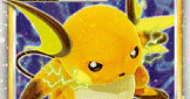 ナンジャモのハラバリーexのおかげでできるようになった、ライチュウLV