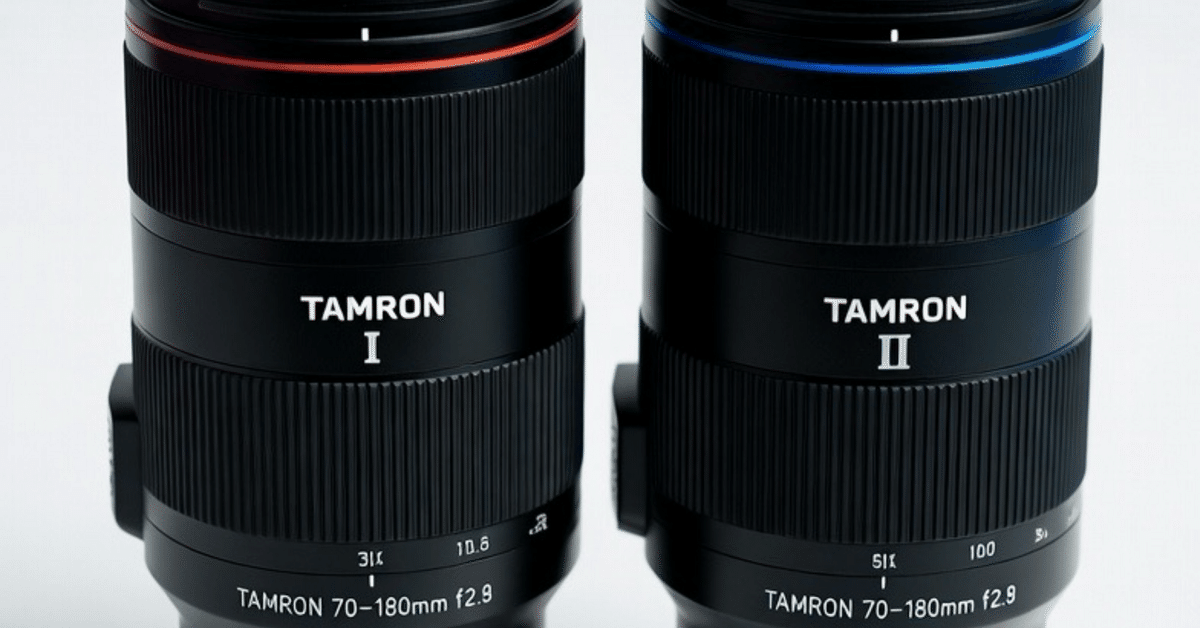 Zマウントに70-180mm戦争勃発〜Nikonから出たI型、Tamronから出たII型
