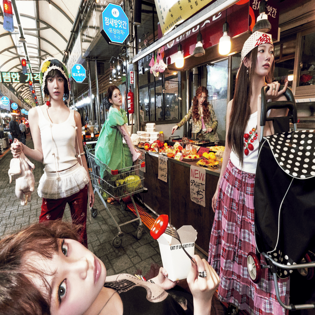 K-POP日記 #014】LE SSERAFIM 'SPAGHETTI' の写真｜nomiya