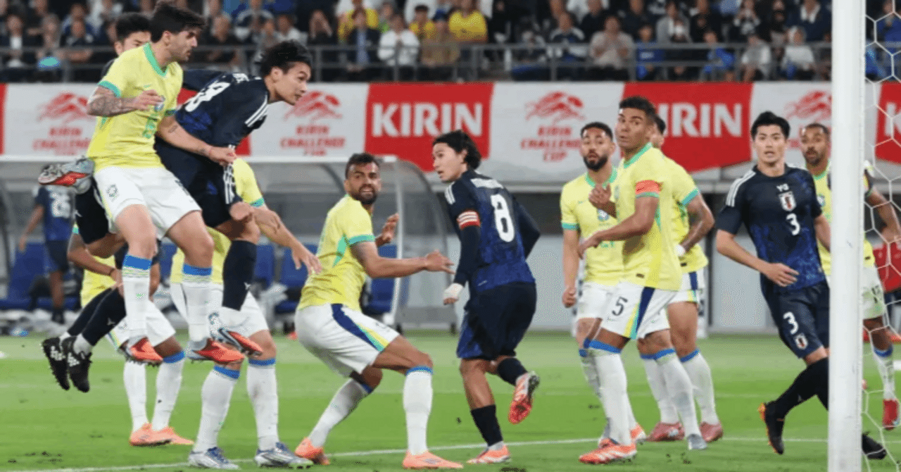 配置は、選手を助けたか？──日本代表VSブラジル、初めての勝ち、その