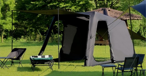 テント・タープ dokicamp g5000 新幕】 DOKICAMP 大型シェルターテント “G5000” の設営レビュー