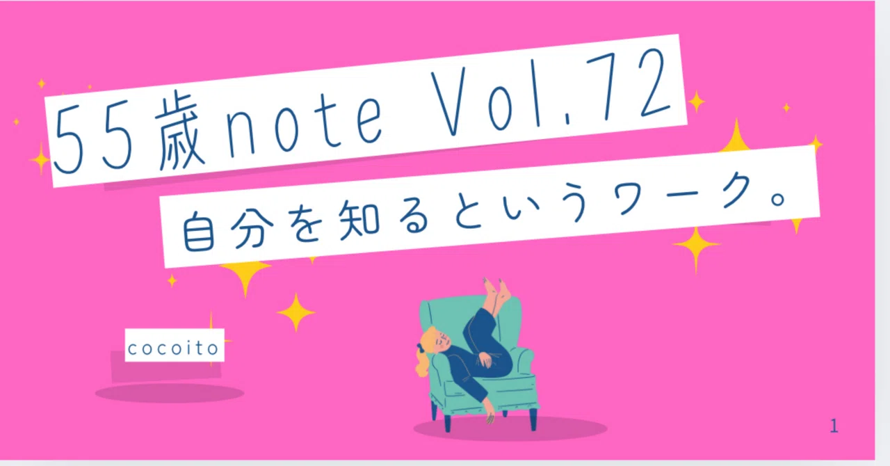 Cocoito 願望実現の為に自分を知るというワークが難しい。|cocoito