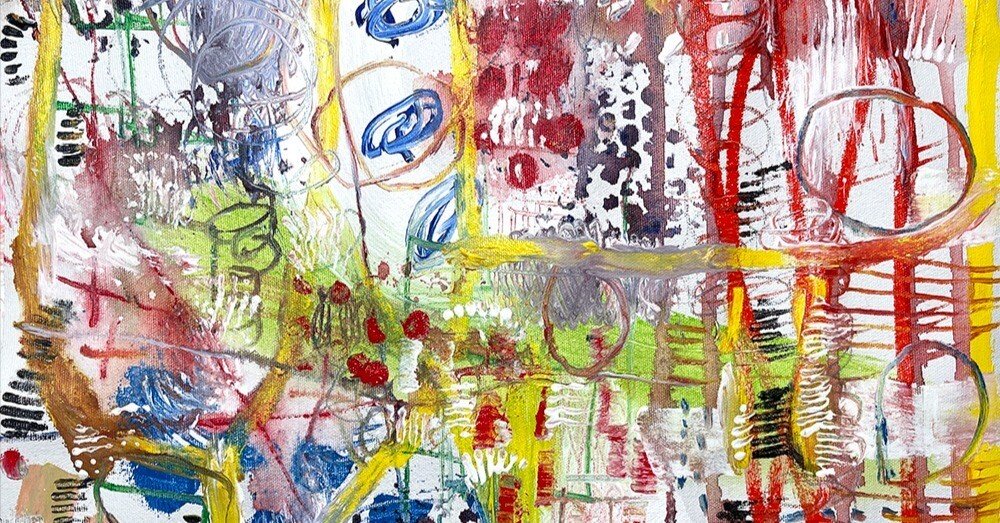 eye6作　抽象画 eye6作 抽象画