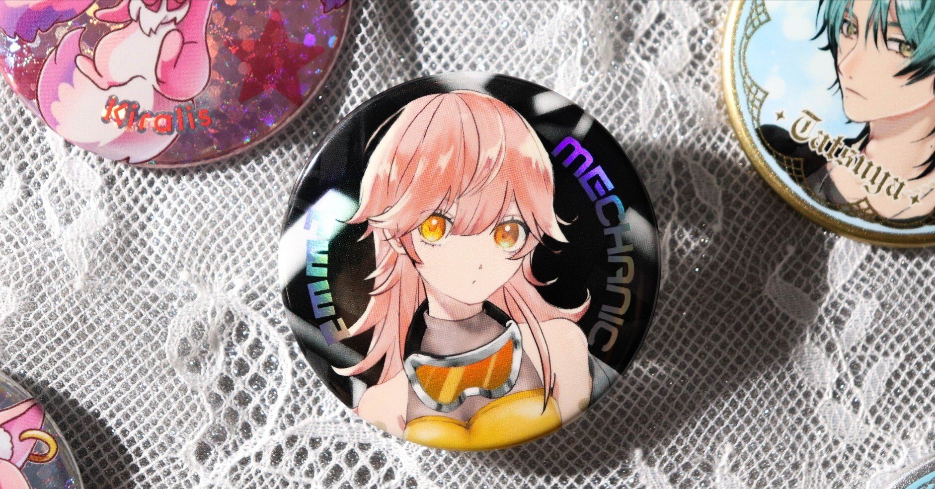 きらりと輝くキャラクター缶バッジの作り方｜生誕・記念グッズ｜印刷