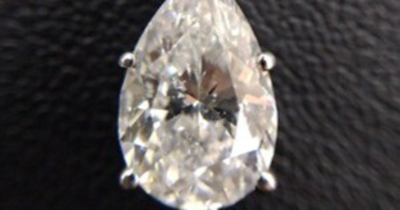 雫型のダイヤモンド【ペアシェイプ】 ダイヤモンド買取-ゴールドプラザ