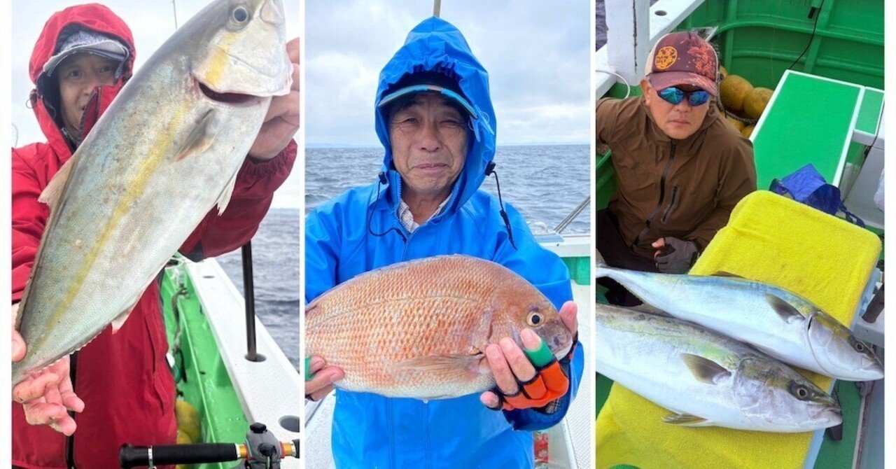 泳がせ】大型5kgワラサ、さらにカンパチも食いついた！【真鯛】最大