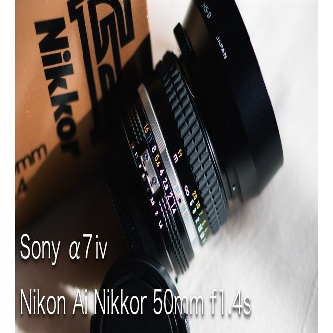 Nikon Ai NIKKOR 50mm 1:1.4 単焦点レンズ Nikon NIKKOR 50mm 1:1.4 Ai 単焦点レンズ ニコン : MOMO'S SHOP