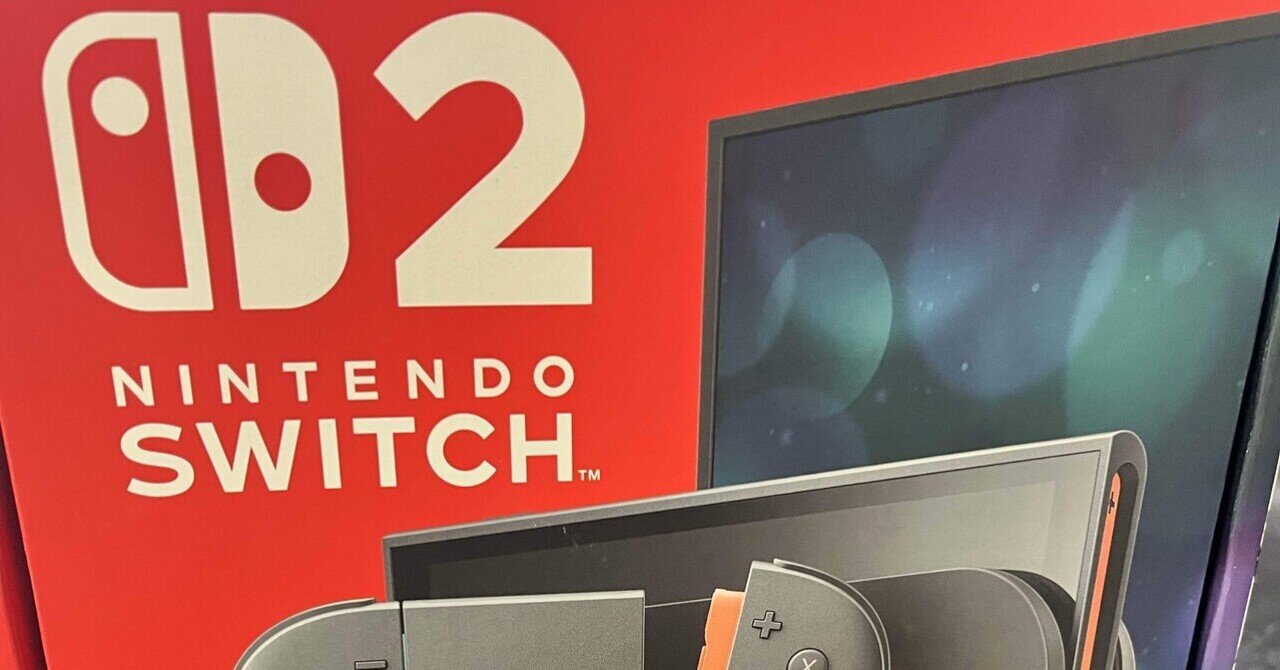 ついにSwitch2を買った日。｜藤崎殊海（Kotomi Fujisaki）