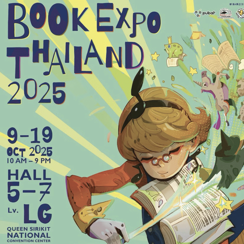 タイ語になった日本の本を見てうれしくなろう。BOOK EXPO THAILAND