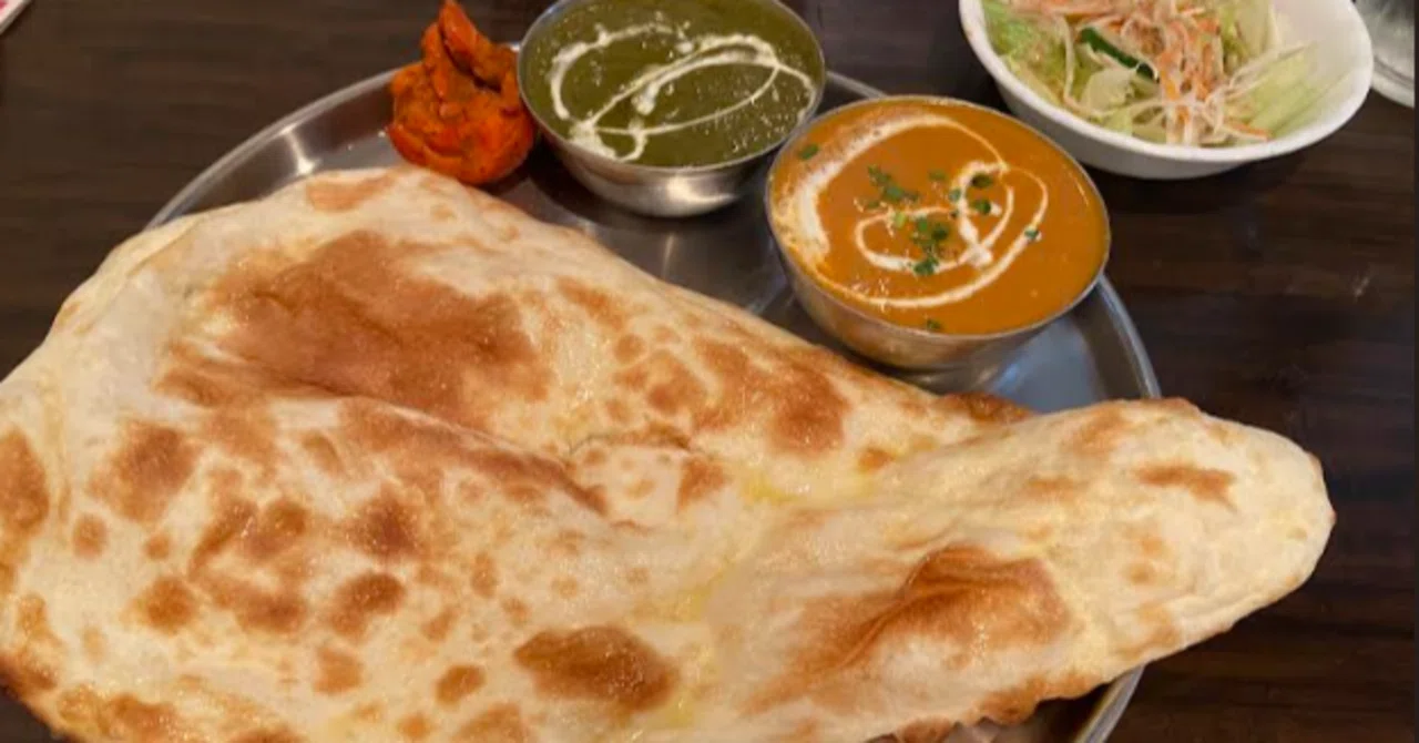 インドカレーの斬新な食べ方 Innovative way to eat Indian Curry
